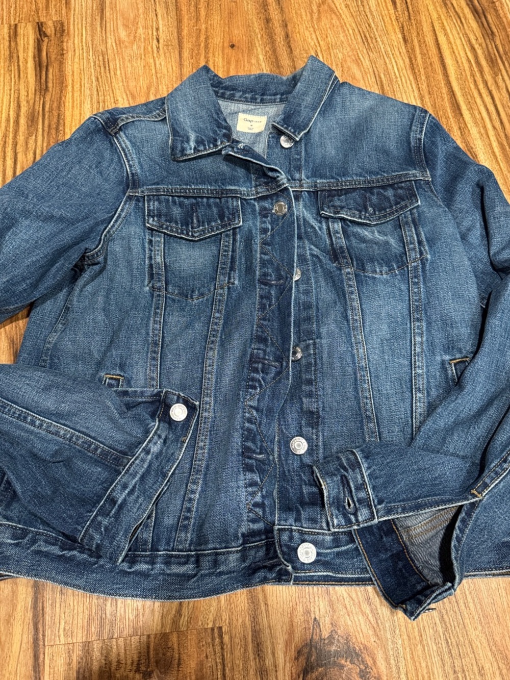 GAP Medium Blue Denim Trucker Jacket